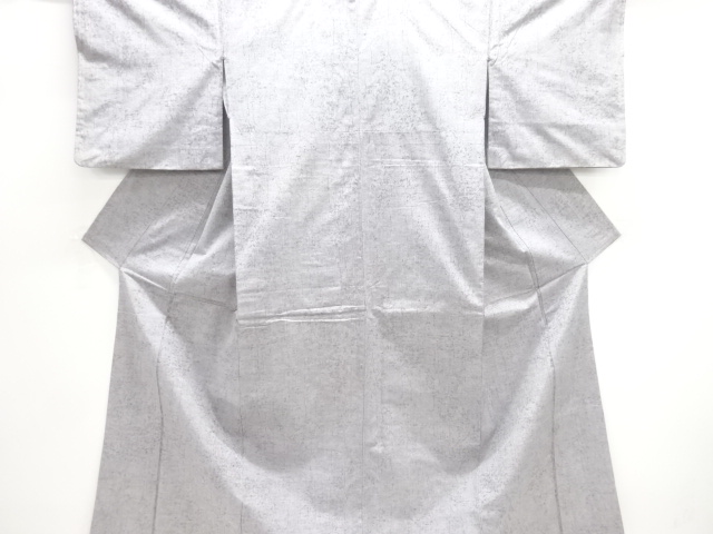 JAPANESE KIMONO / ANTIQUE KIMONO / SILK / TSUMUGI / WOVEN TREE